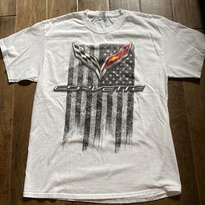 Mens size Large Chevy Corvette tee